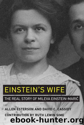 Einstein's Wife by Allen Esterson & David Cassidy