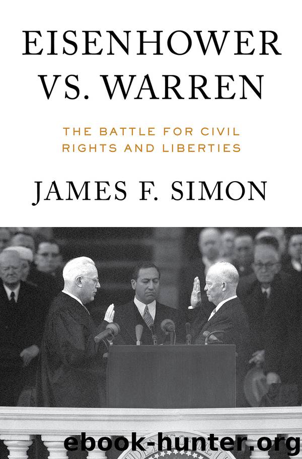 Eisenhower vs. Warren by James F. Simon