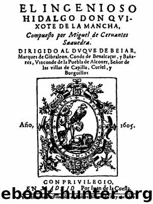 El Ingenioso Hidalgo Don Quijote De La Mancha(c.1) by Miguel De Cervantes Saavedra