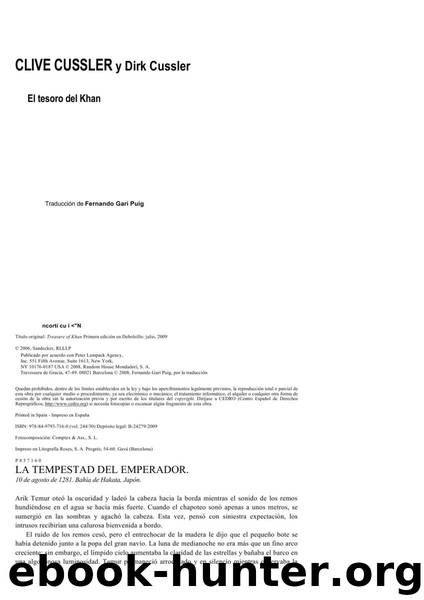 El Tesoro del Khan by Cussler Clive