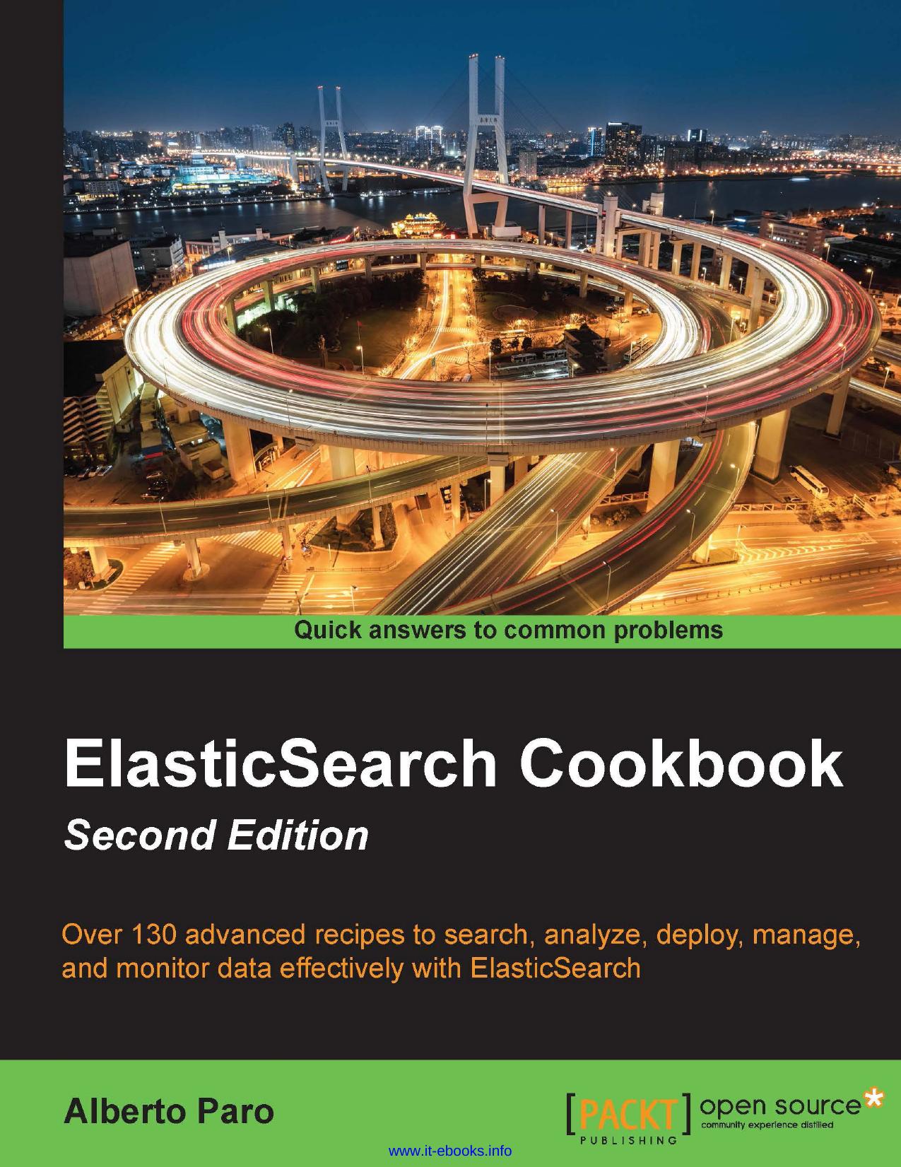 Elasticsearch Cookbook 2nd Edition by Unknown