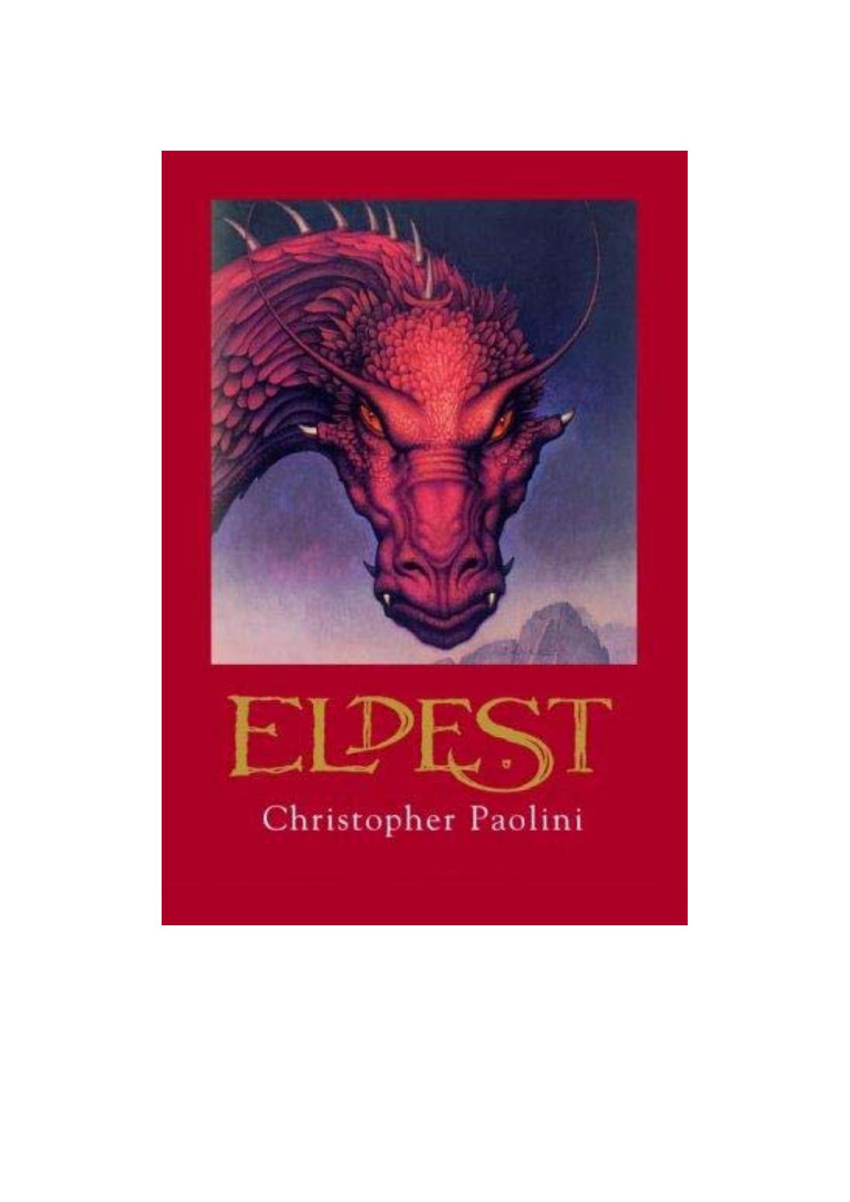 Eldest by Christopher Paolini