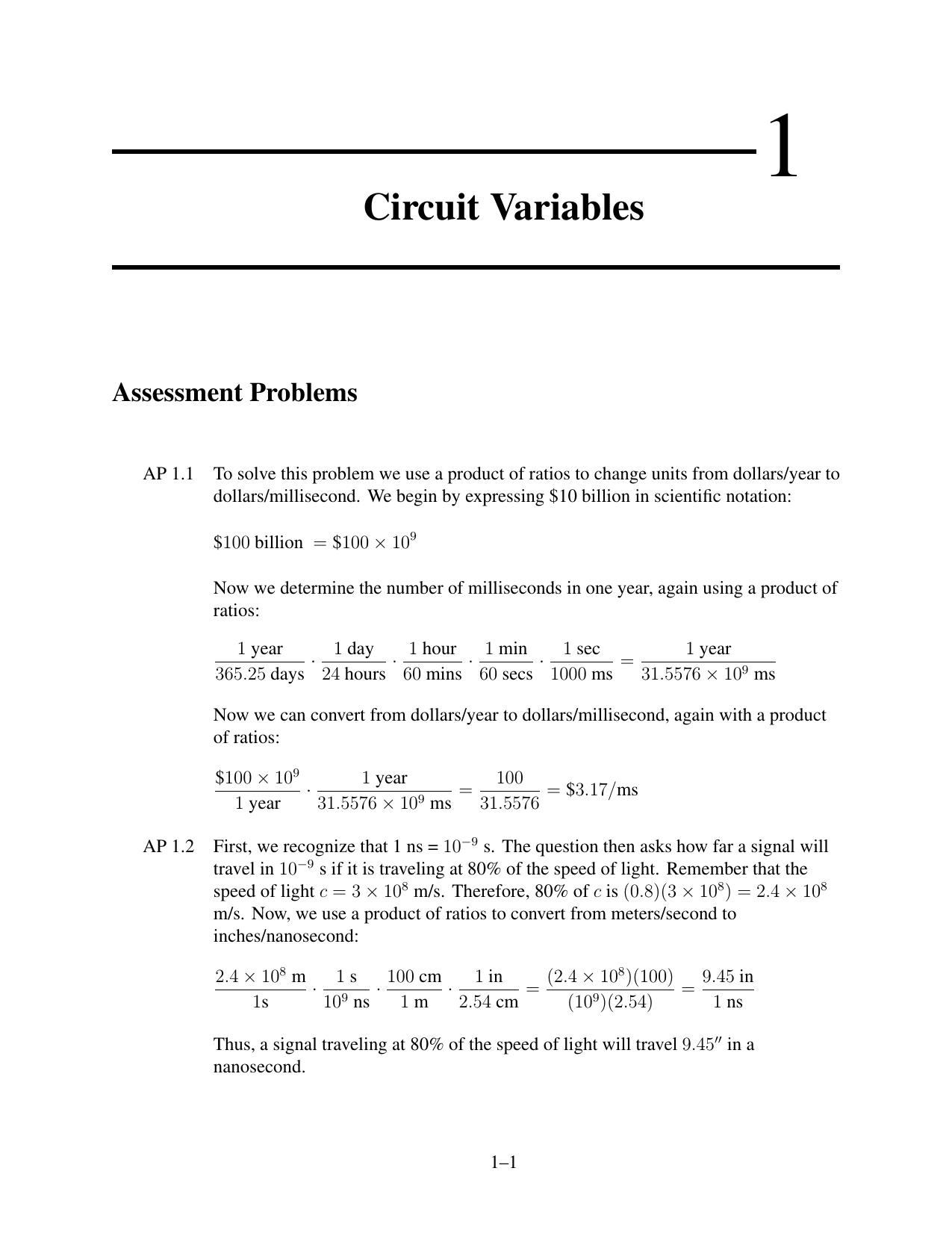 Electric Circuits. Solution Manual by Nilsson J.W. and Riedel S