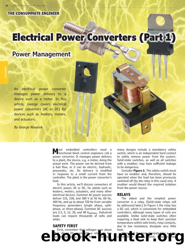 Electrical Power Converters by Unknown