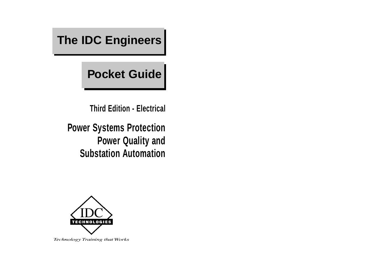 Electrical pocket guide by Power Systems Protection PQ & Substation Automation