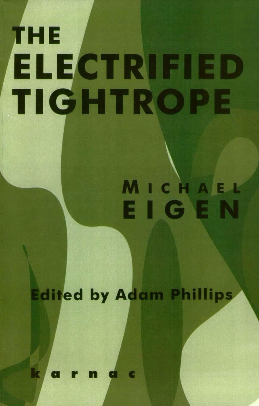 Electrified Tightrope by Michael Eigen Adam Phillips
