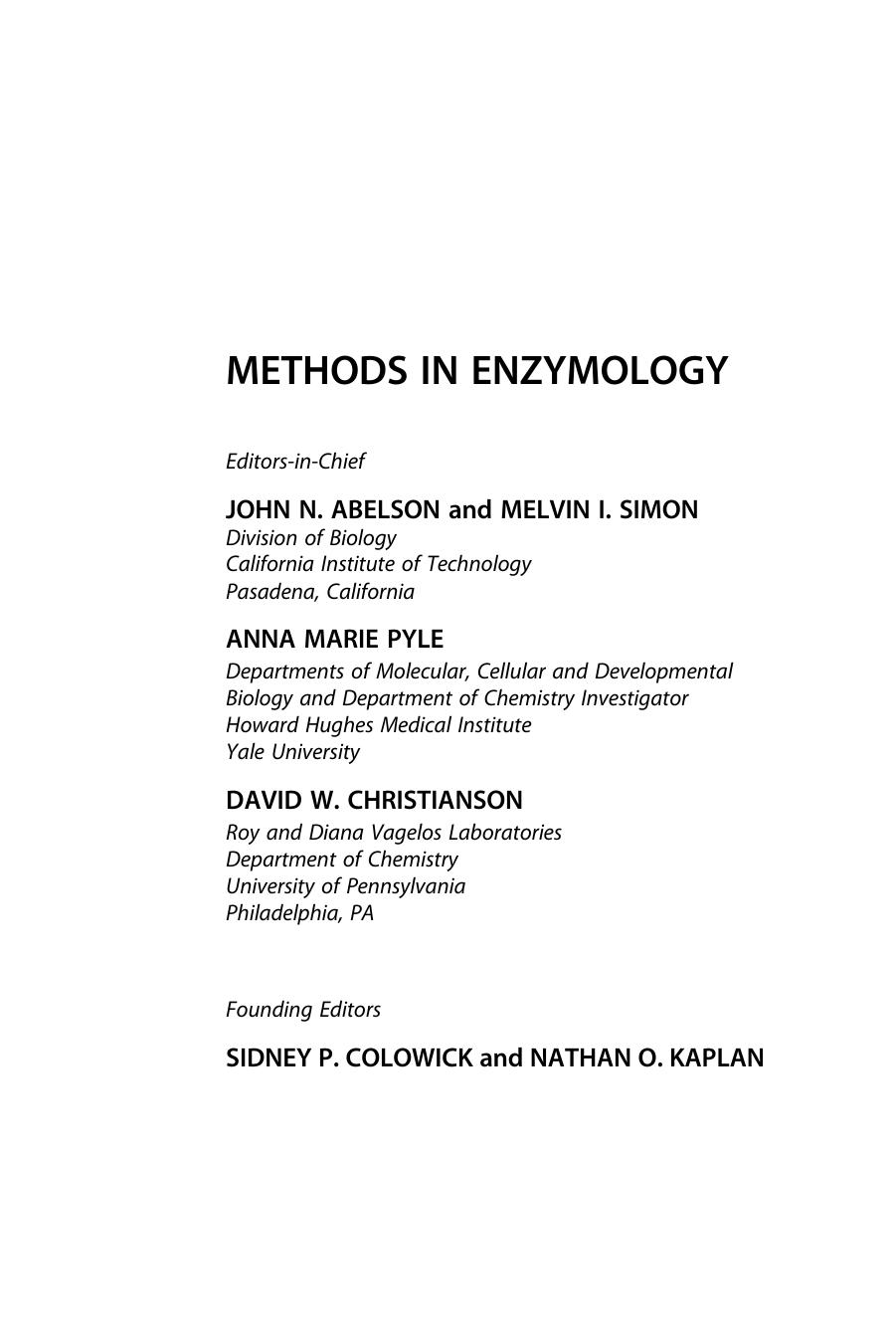 Electron paramagnetic resonance investigations of biological systems by using spin labels, spin probes, and intrinsic metal ions. Part B by Qin Peter Z.; Warncke Kurt
