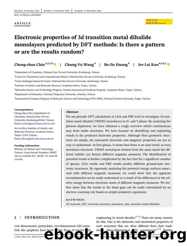 Electronic Properties of 3d Transition Metal Dihalide Monolayers Predicted by DFT Methods: Is There a Pattern or Are the Results Random by Unknown
