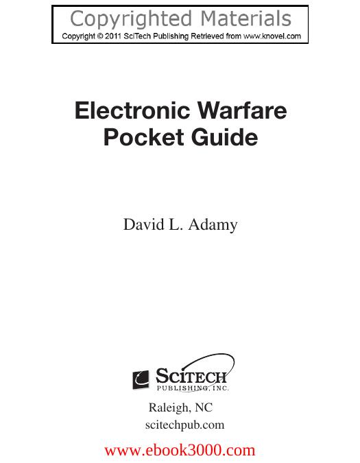 Electronic Warfare Pocket Guide by Unknow