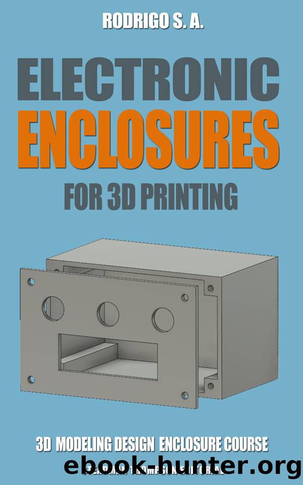 Electronic enclosures for 3d printing: Tutorials, tricks and tools to make your own electronic enclosures with Fusion 360 for 3d printing by Rodrigo S. A