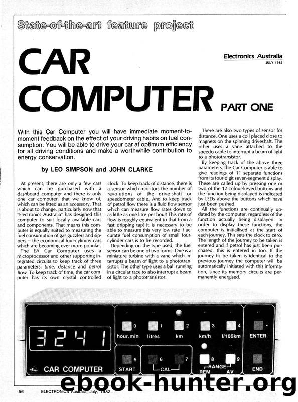 Electronics Australia EA Car Computer by AntoPISA