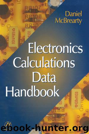 Electronics Calculations Data Handbook by McBrearty Daniel