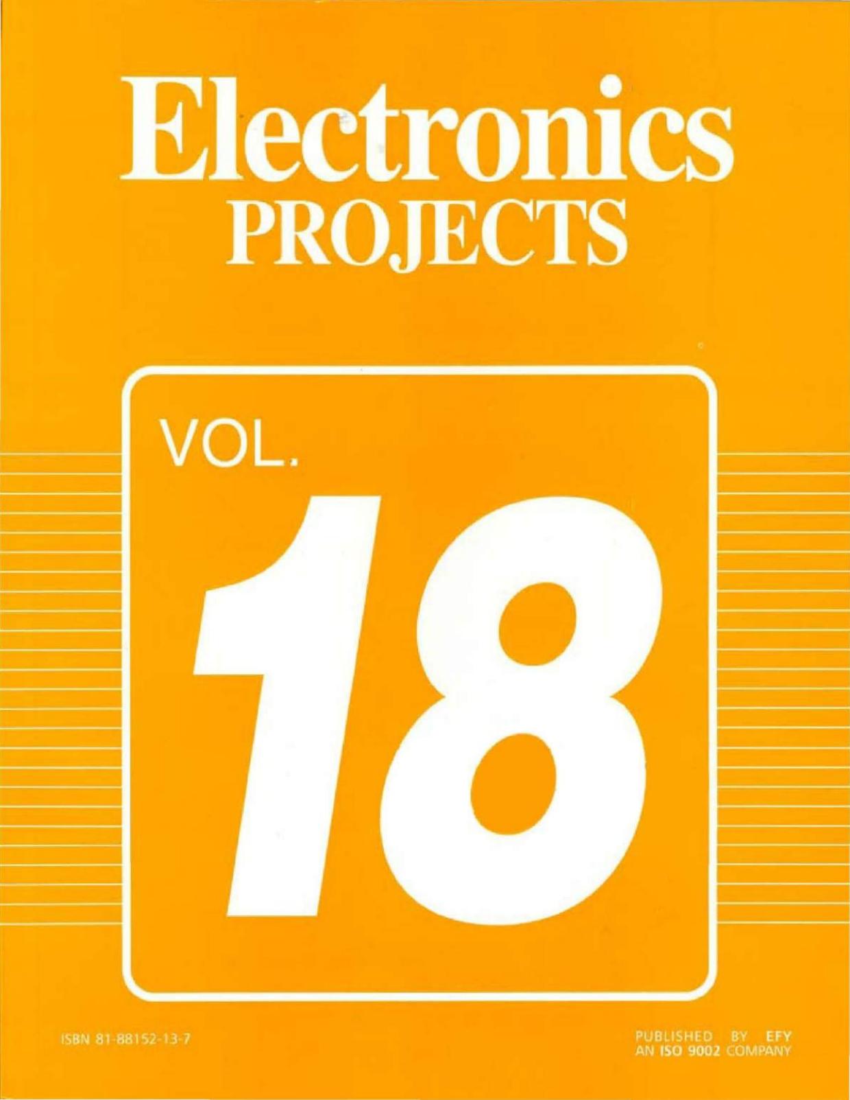 Electronics Projects Vol.18 by Unknown
