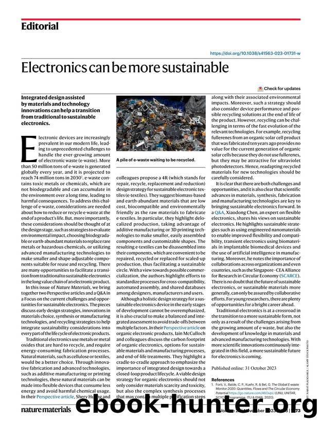 Electronics can be more sustainable by Unknown