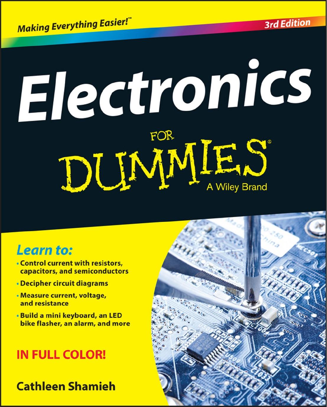 Electronics for Dummies by Cathleen Shamieh