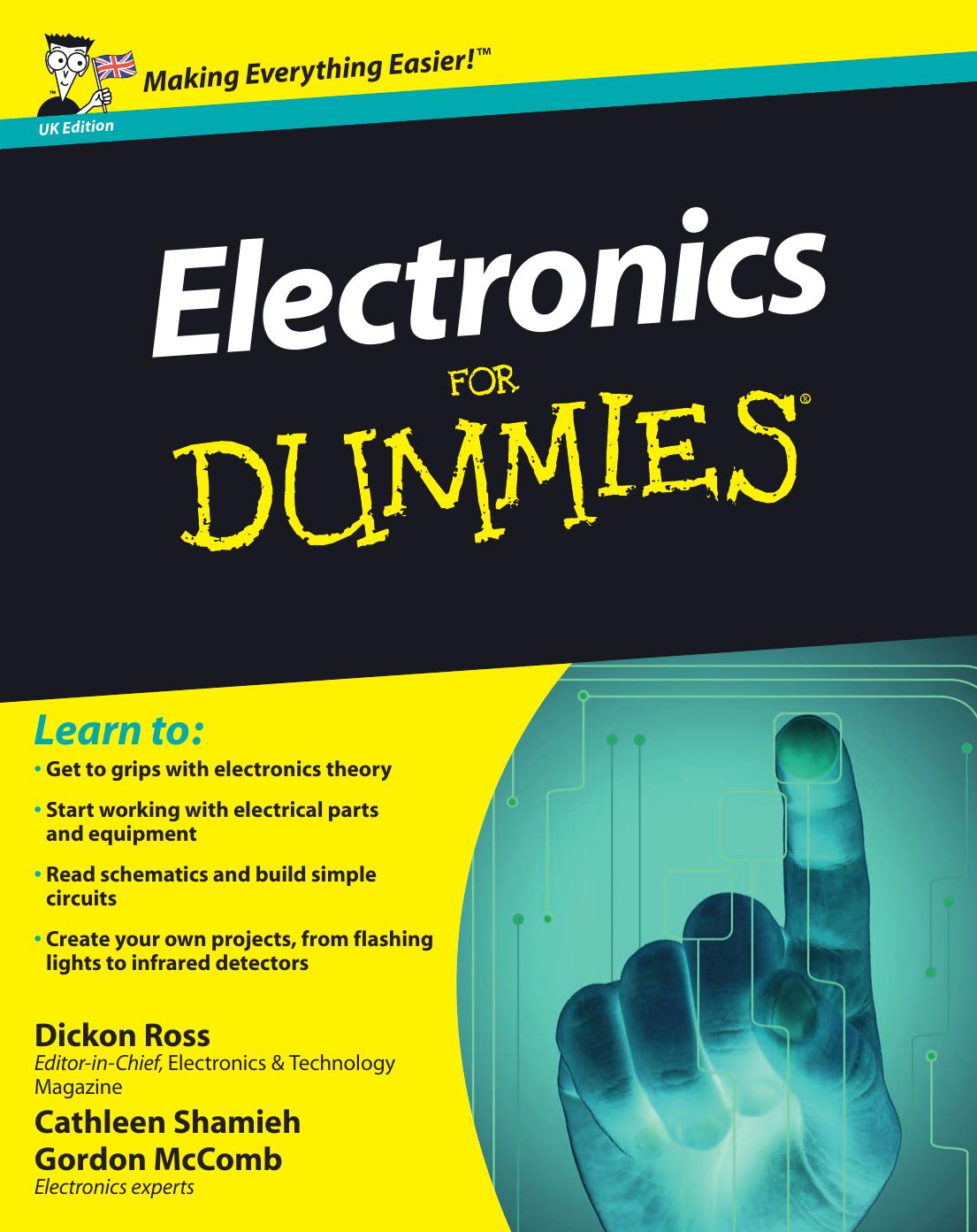 Electronics for Dummies by Dickon Ross Cathleen Shamieh Gordon McComb