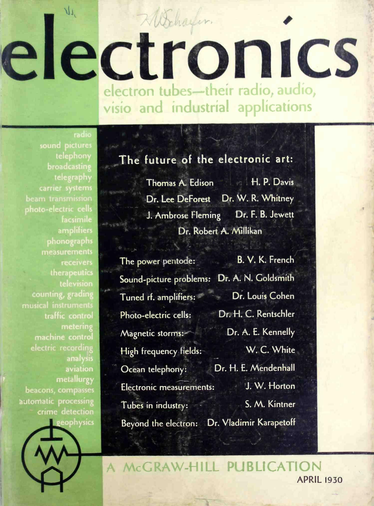 Electronics-1930-04 by Unknown