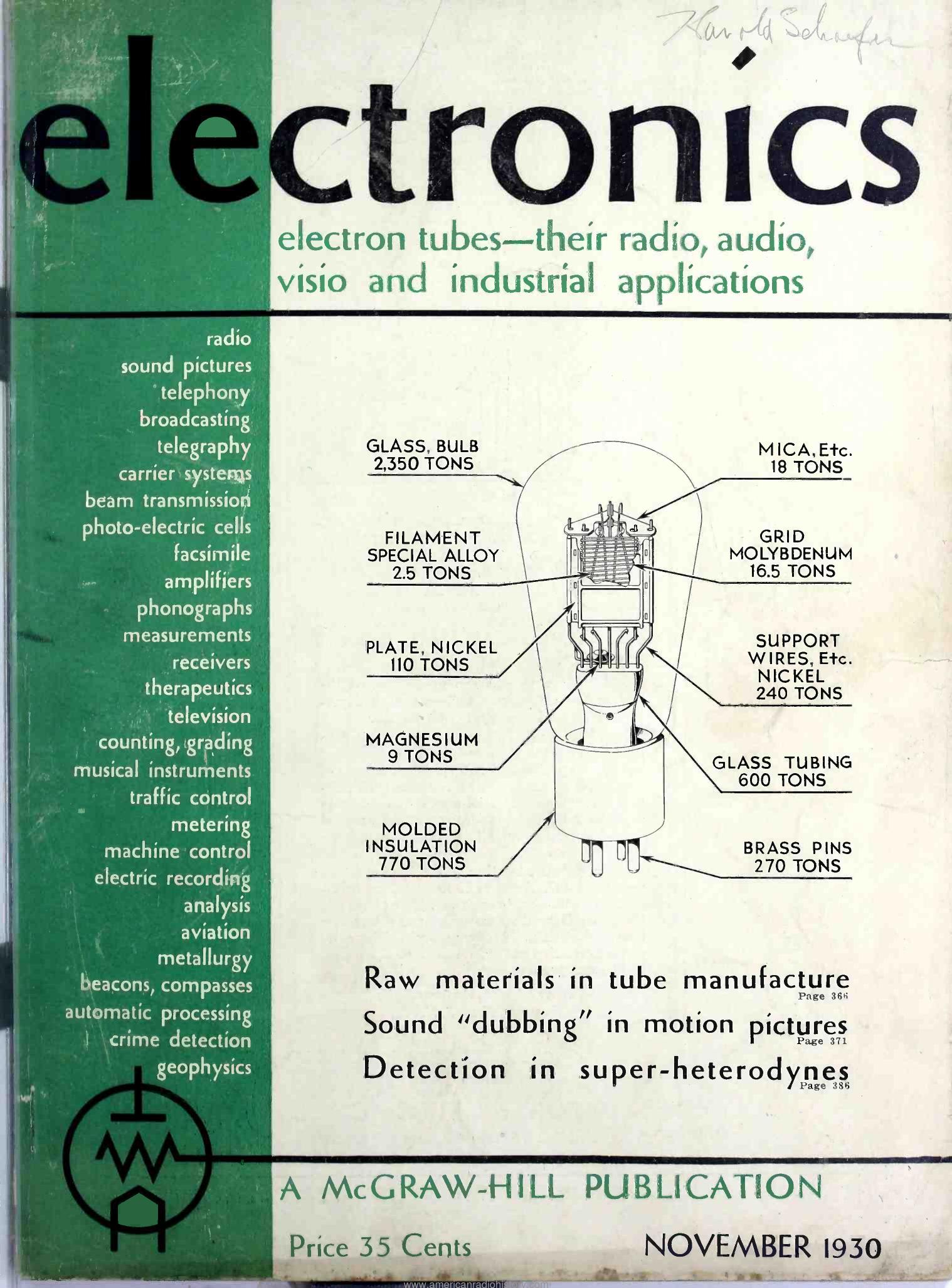 Electronics-1930-11 by Unknown