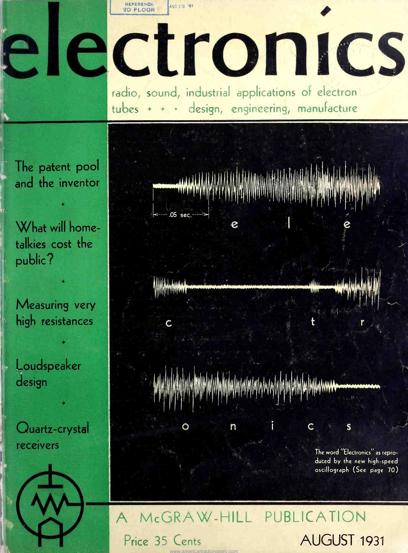 Electronics-1931-08 by Unknown
