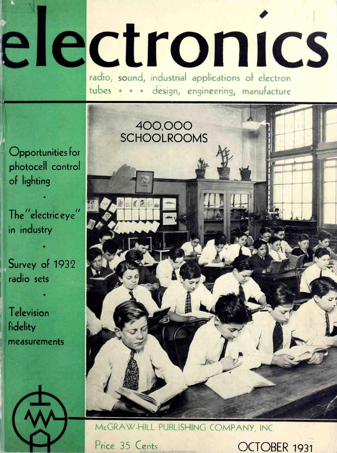 Electronics-1931-10 by Unknown