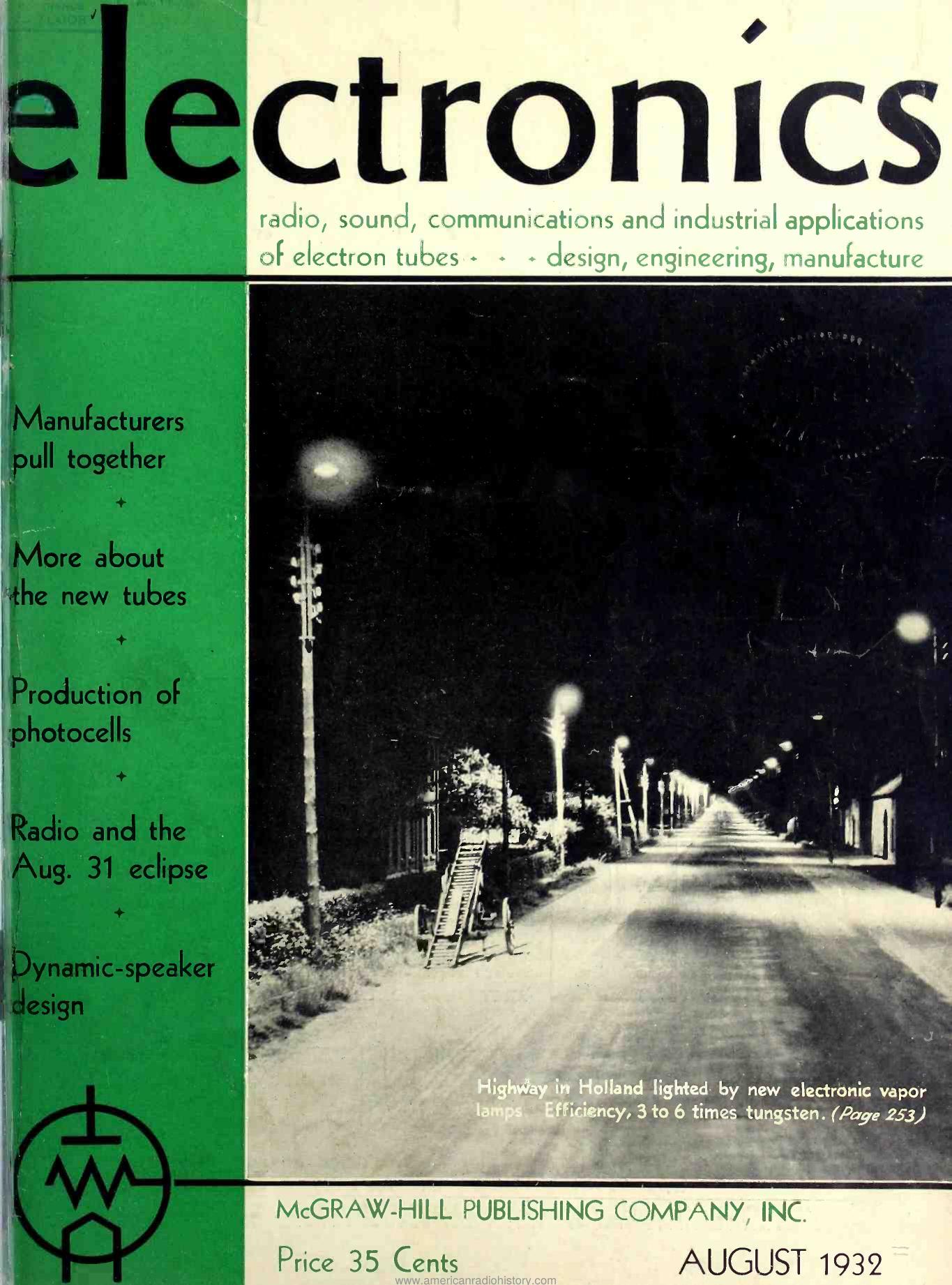 Electronics-1932-08 by Unknown