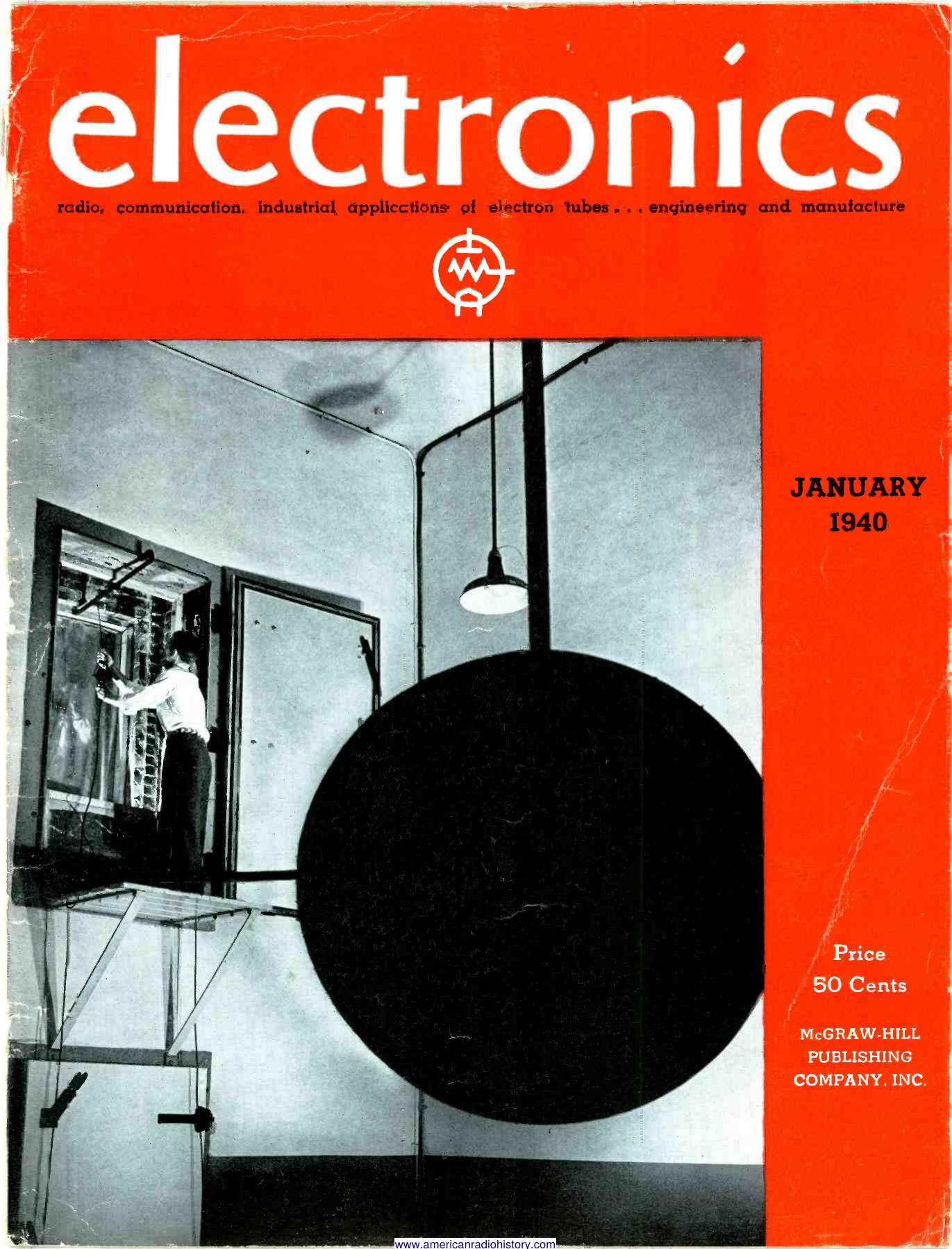 Electronics-1940-01 by Unknown