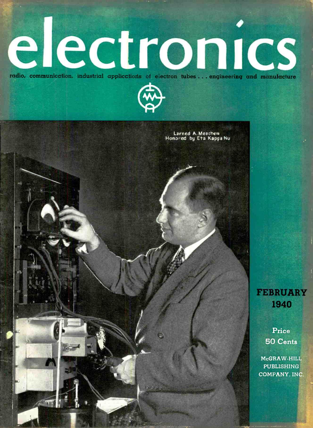 Electronics-1940-02 by Unknown