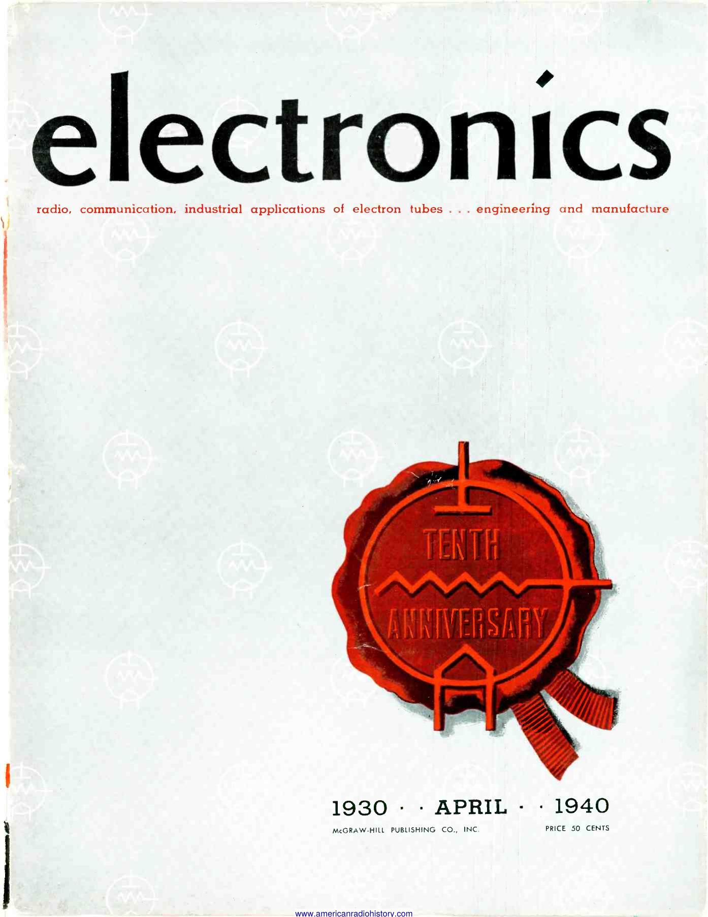 Electronics-1940-04 by Unknown