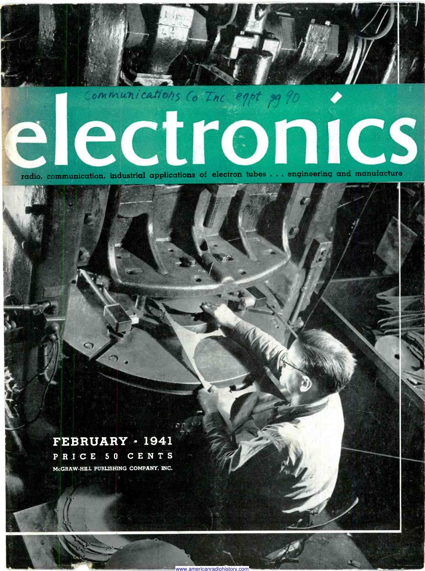 Electronics-1941-02 by Unknown