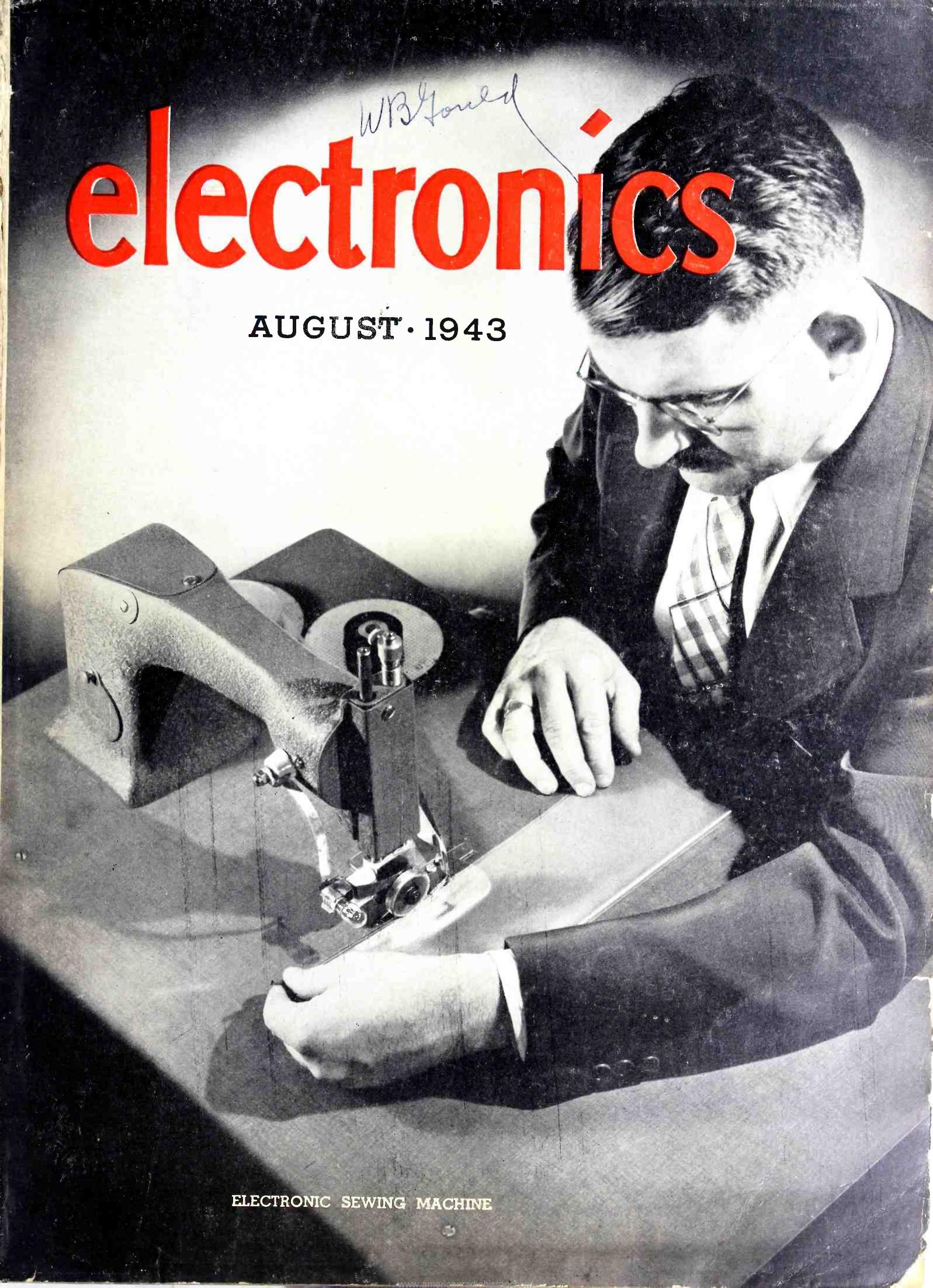 Electronics-1943-08 by Unknown