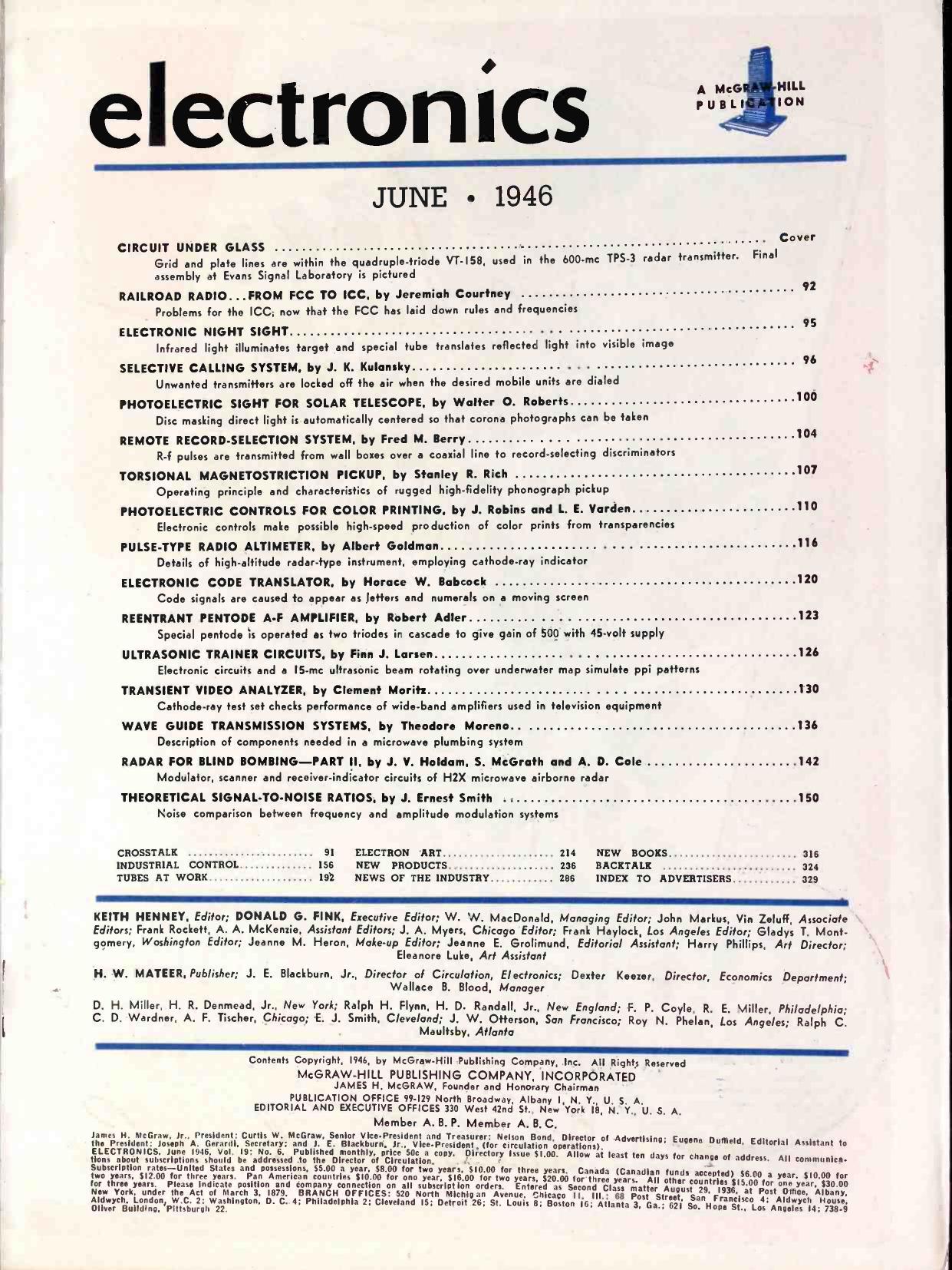 Electronics-1946-06 by Unknown