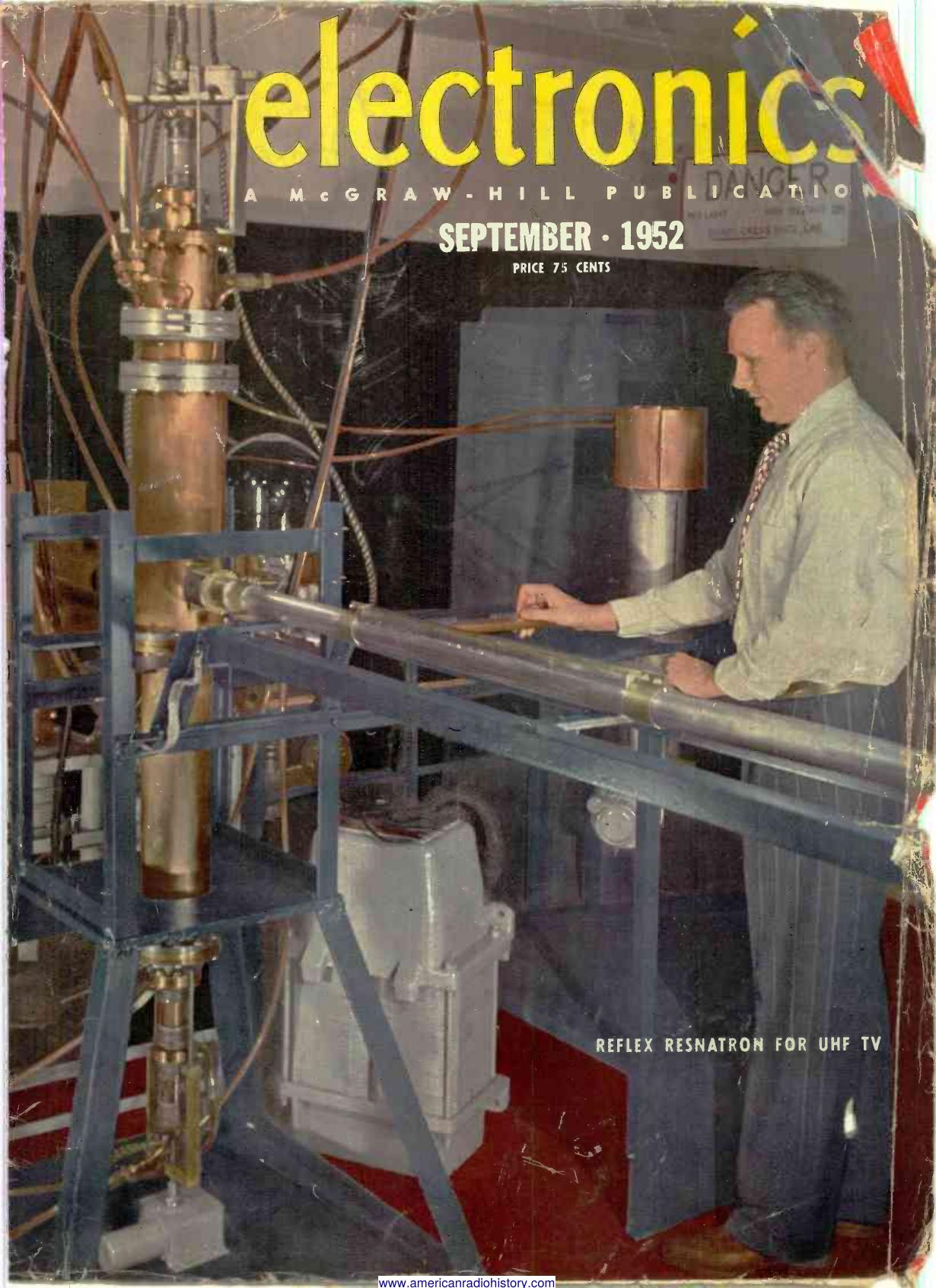 Electronics-1952-09 by Unknown