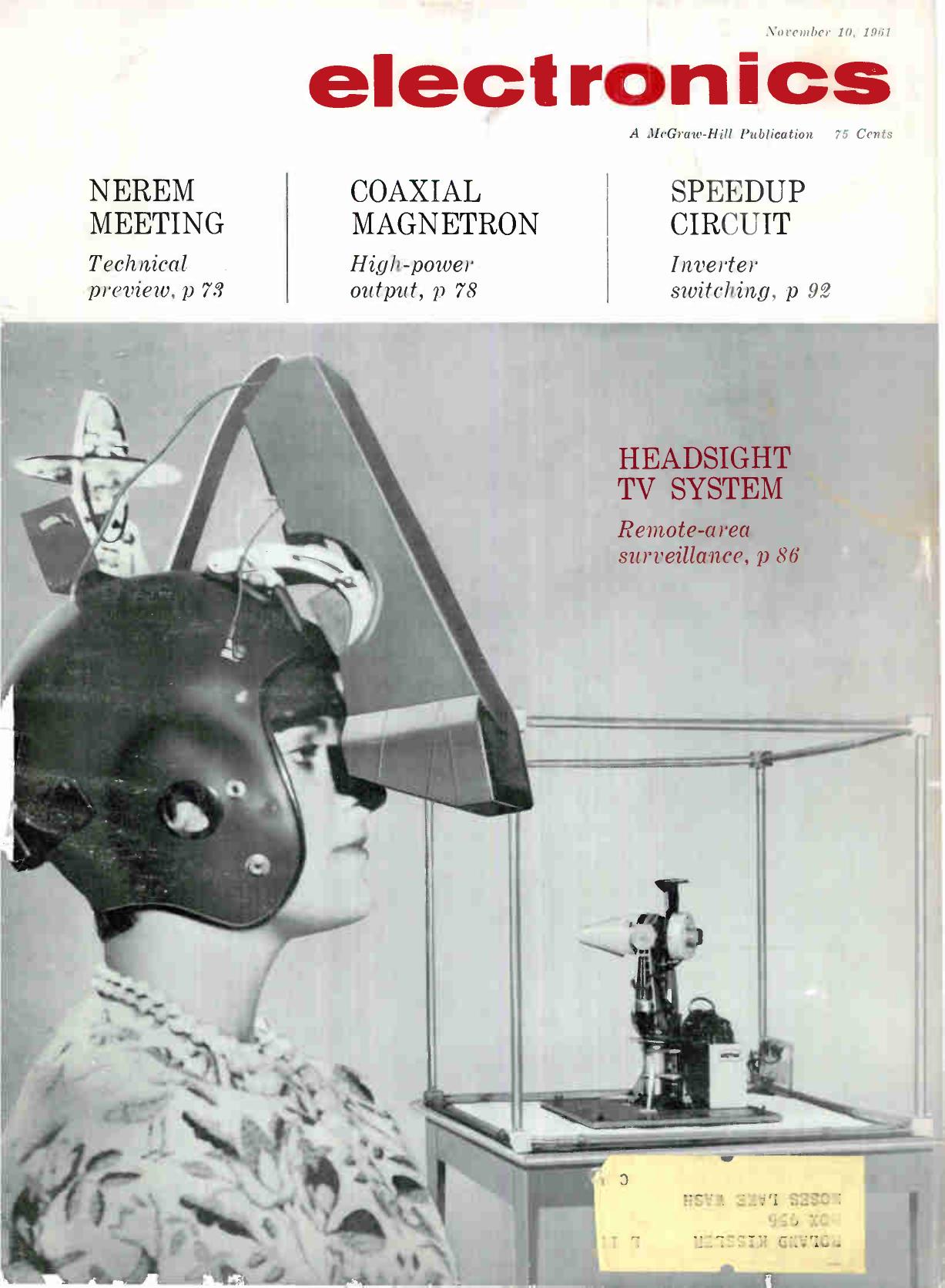 Electronics-1961-11-10 by Unknown