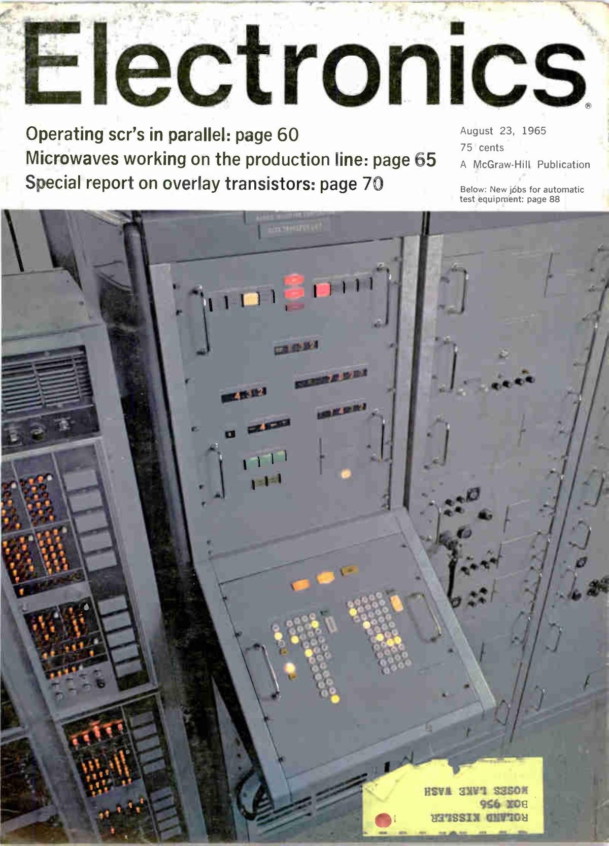 Electronics-1965-08-23 by Unknown