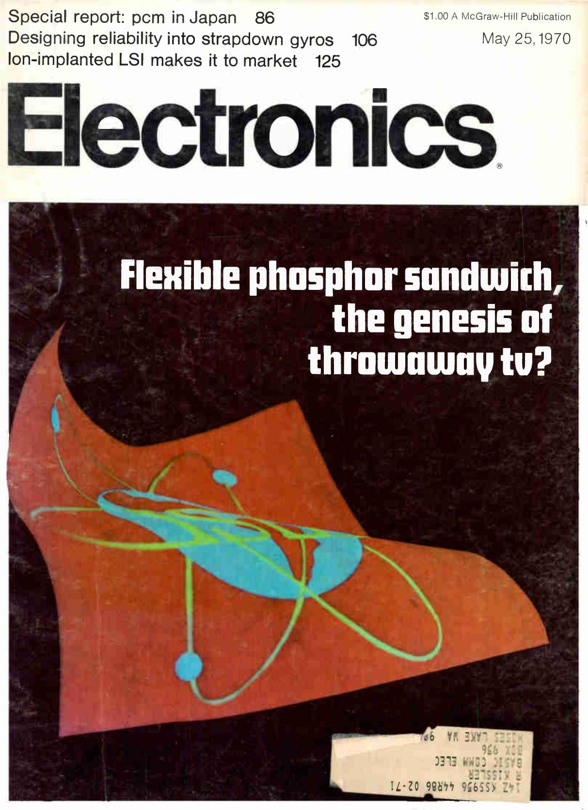 Electronics-1970-05-25 by Unknown