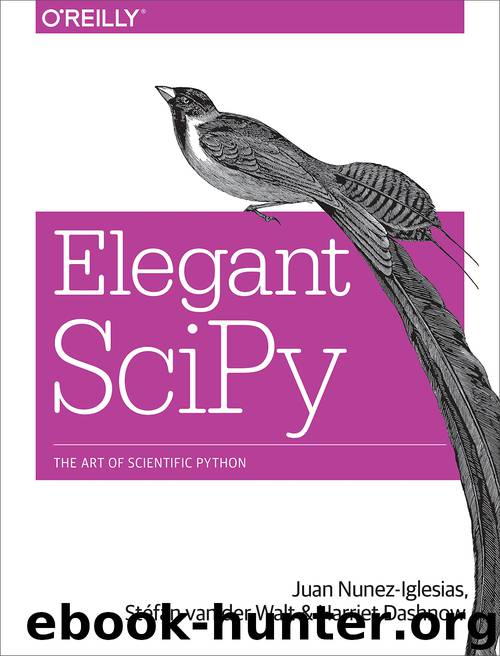 Elegant SciPy by Juan Nunez-Iglesias