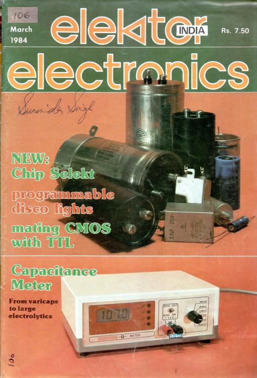 Elektor India 1984-03 by unknow