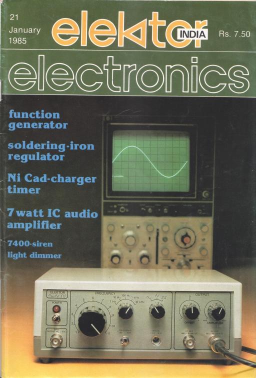 Elektor India 1985-01 by unknow