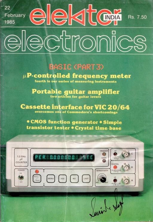 Elektor India 1985-02 by unknow