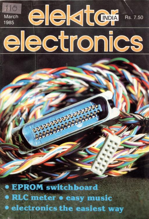 Elektor India 1985-03 by unknow