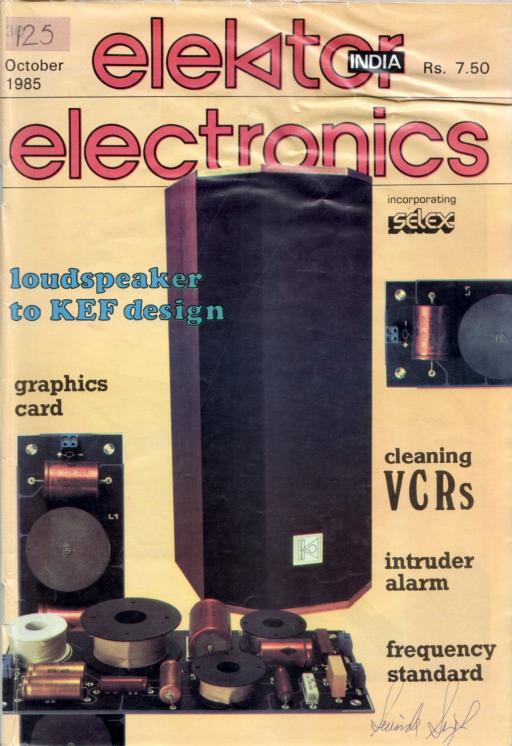 Elektor India 1985-10 by unknow