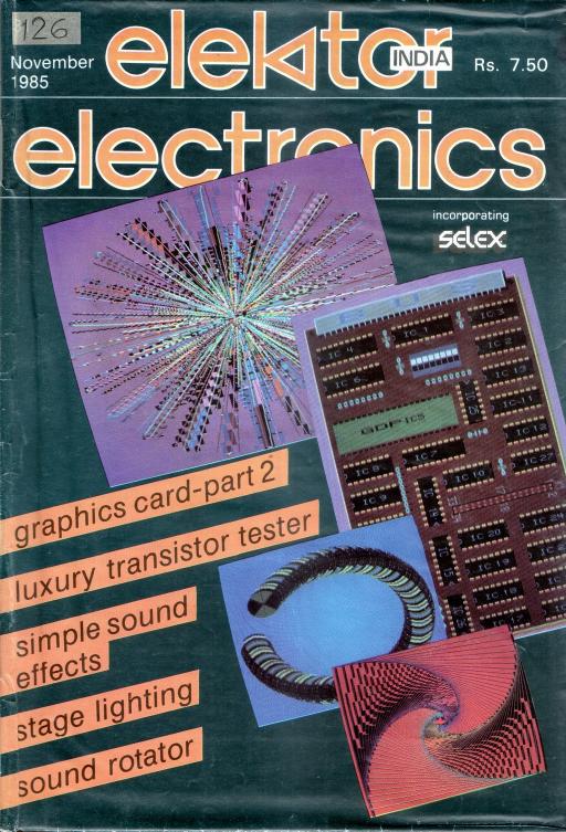 Elektor India 1985-11 by unknow