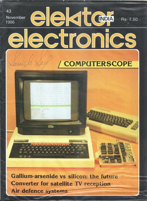 Elektor India 1986-11 by unknow