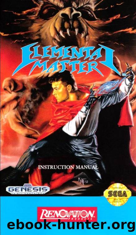 Elemental Master (U) [!]-manual by Unknown