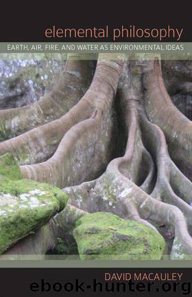 Elemental Philosophy: Earth, Air, Fire, and Water as Environmental Ideas (SUNY series in Environmental Philosophy and Ethics) by Macauley David