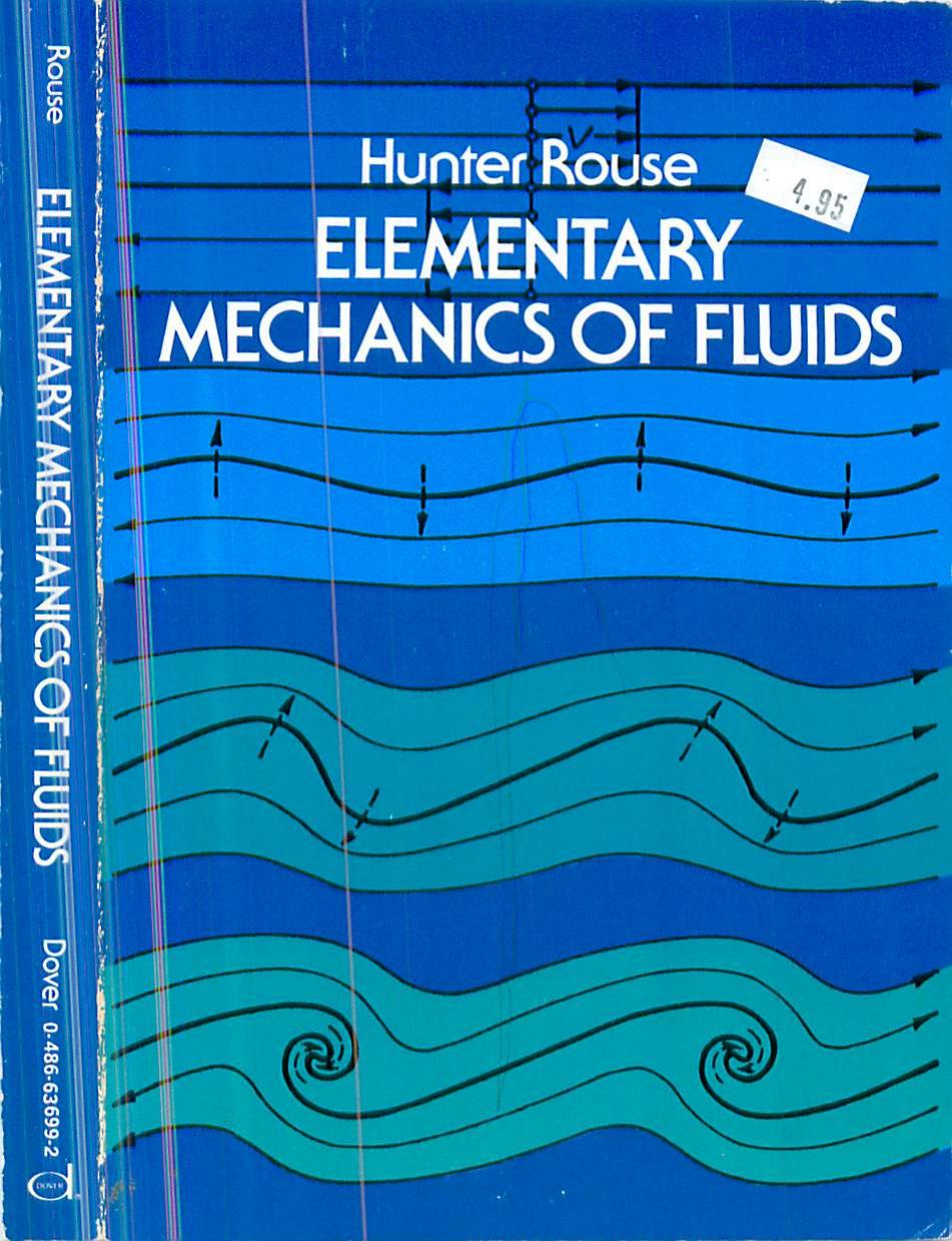 Elementary Mechanics of Fluids by Hunter Rouse