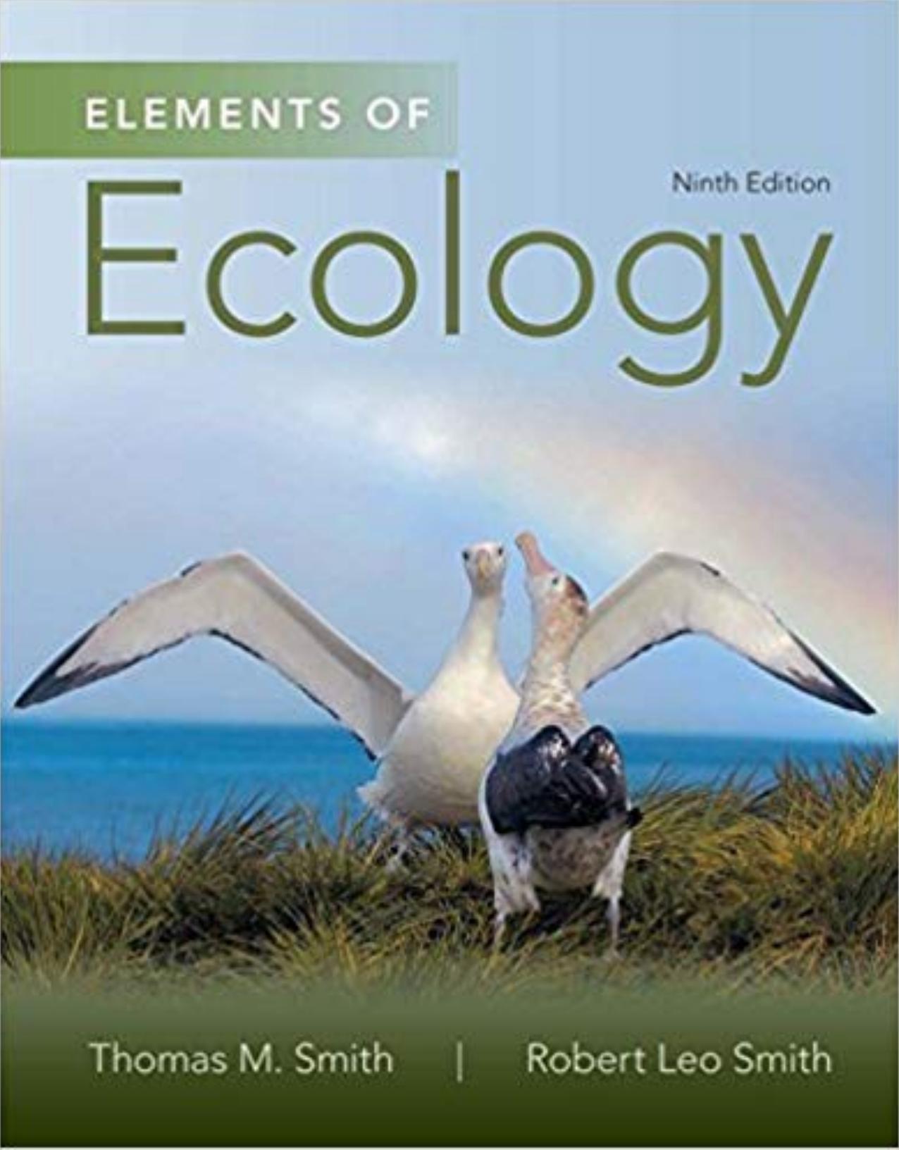 Elements of Ecology, 9e by Thomas M. Smith
