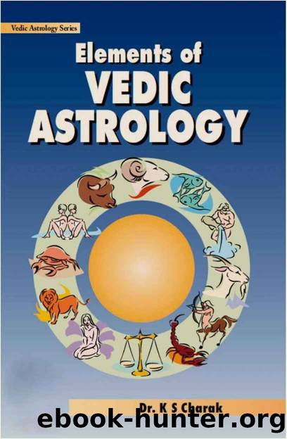Elements of Vedic Astrology (2 Volume Set) by Dr K.S. Charak