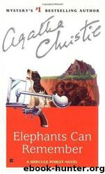 Elephants can remember by Agatha Christie