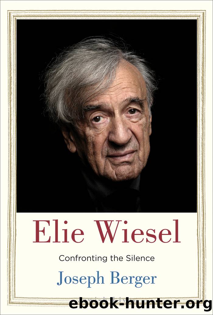 Elie Wiesel by Joseph Berger;